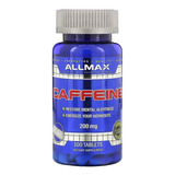 Cafeína Em Cápsula Allmax Caffeine 200mg 100 Tabs Importado 