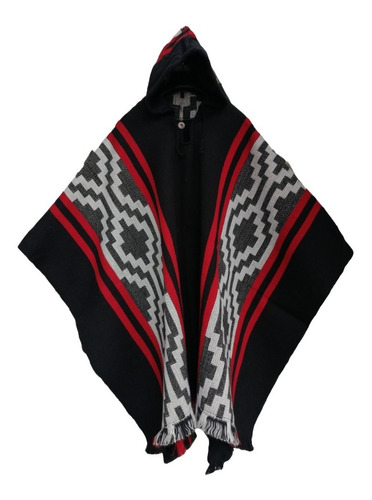 Poncho Alpaca Mapuche