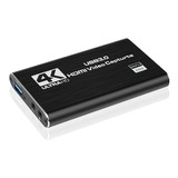 Tarjeta De Captura De Vídeo 4k Usb 3,0, Compatible Con Hdmi