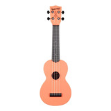 Ukelele De 4 Cuerdas De Marca Music Co., Color Rojo, So...