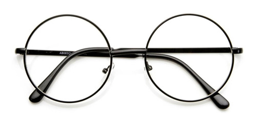 Óculos Lente Sem Grau Redondo - Unisex - Armação