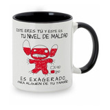 Taza Stitch Nivel De Maldad 