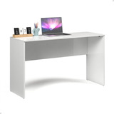 Mesa De Escritório Escrivaninha Quarto Branco - Mod.3033