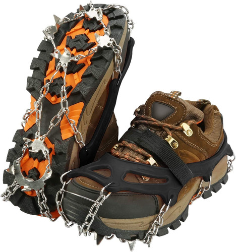 Crampones Con Clavos Para Zapatos Y Botas De Nieve, Medium