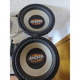 Par De Subwoofer Kicker Comp Vr Vieja Escuela 