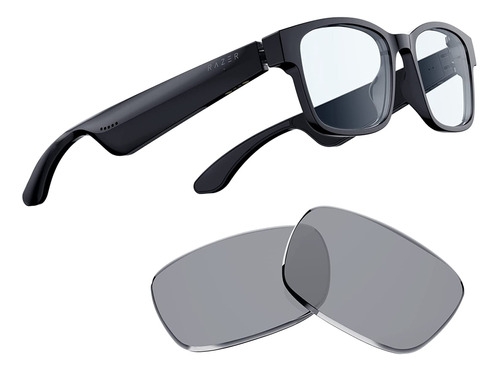 Gafas Inteligentes Razer Anzu, Rectangular, Talla S, Negro
