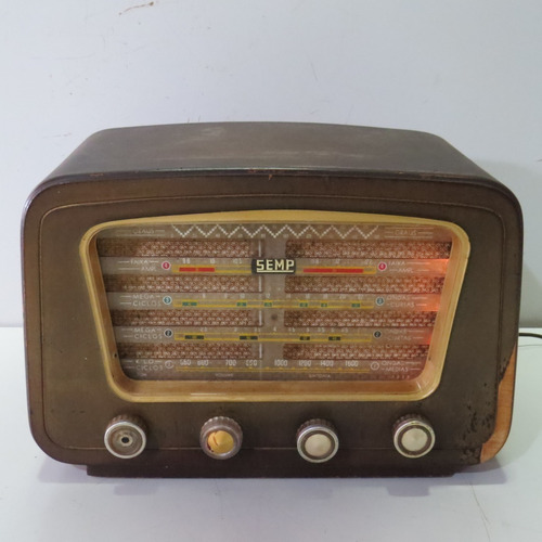 Radio Antigo Valvulado Semp Ac-431