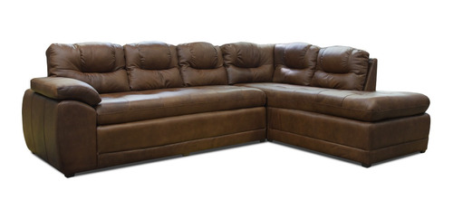 Sala 100% Piel - Verona / Esquinera Sofa Y Cheise - Conforto