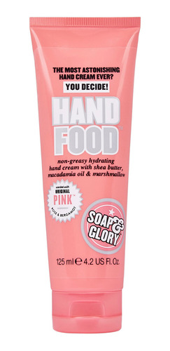 Crema De Manos Hidratante Soap & Glory Hand Food, 4.2 Onzas