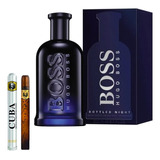 Hugo Boss Bottled Night 200ml Edt Original+perfume Cuba 35ml