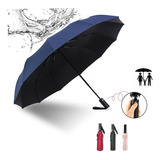 Paraguas Sombrilla Protección Uv Automático,12 Varillas
