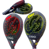 Paleta De Padel Paddle Cigio Rider Carbono Flex Europeo. 