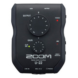 Interface De Audio Externa Zoom U22 Usb 2 In Prm