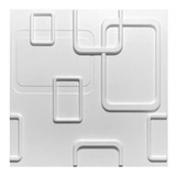 Panel Decorativo 3d D012 Pvc 50x50 Cm (4 Láminas- 1 M2)