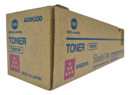 Toner Magenta Konica Minolta Tn-321m C224/c284 *original*