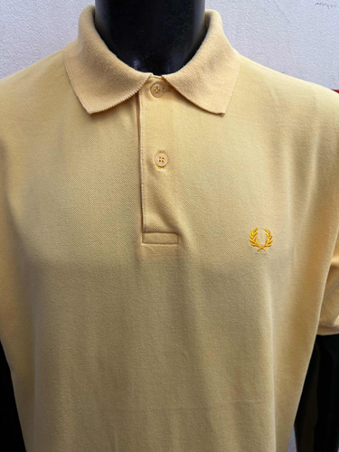 Chomba De Piqué Fred Perry Retro Vintage Talle Extra Large