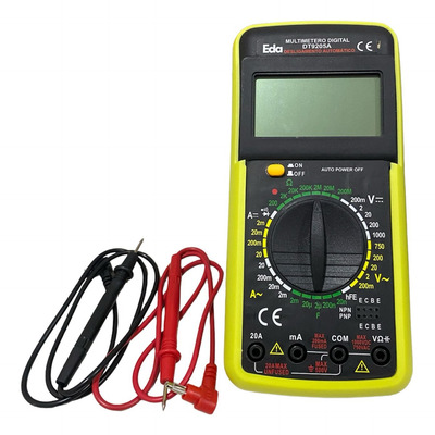 Multimetro Digital Dt-9205a C/ Capacimetro Beep Profissional