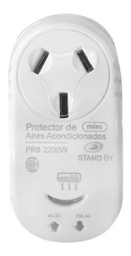 Protector De Tension Stand By Enchufable 2200w Aire Acond.