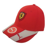 Gorra Ferrari Roja Regulable Premium F1 Team