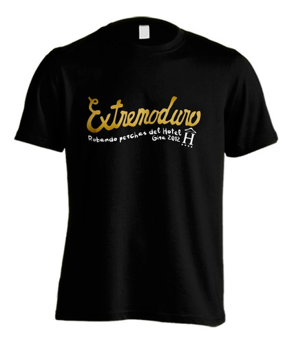 Remera Extremoduro #09 Rock Artesanal Planta Nuclear