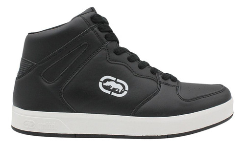 Zapatilla Urbana Ecko Unltd Juvenil  - Jay High Negro Blanco