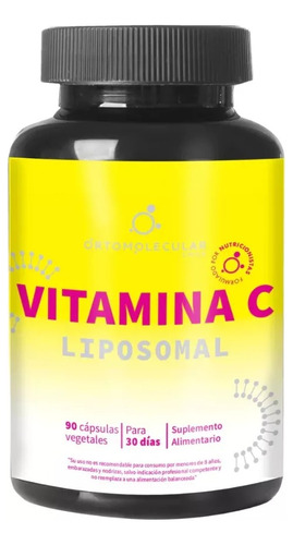 Vitamina C Liposomal 1000mg | 90 Caps | Ortomolecular Chile