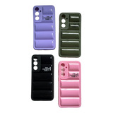 Funda Puffer Reforzado Para Samsung S23fe Y Moto G84 