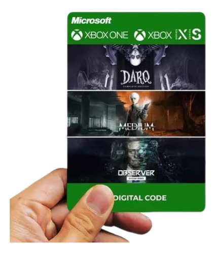 The Medium + Observer: S+ Darq: C Ed Xbox One  - Xls Code 25