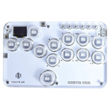 Controle Mini Hitbox Arcade Haute42 G13 Rgb Com Tela Oled