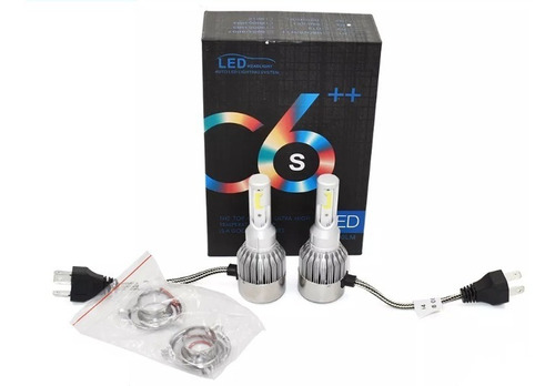 Kit Ampolleta Luces Auto Turbo Led H1 H4 H7 C6