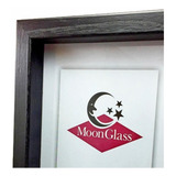 Box 21x30 A4 Pintado Marco Portaretrato Convidrio Moon Glass