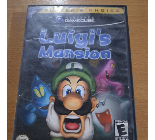 Juego Para Nintendo Gamecube Luigis Mansion Impecable
