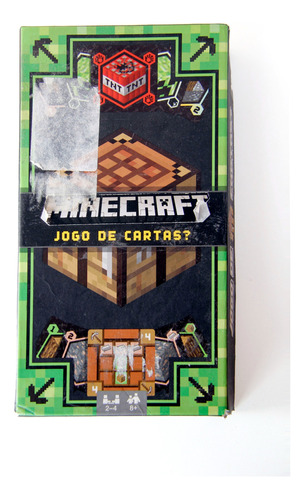 Jogo De Cartas Minecraft Da Mattel Games (falta 1 Peão)