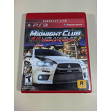 Jogo Midnight Club Los Angeles Ps3 Mídia Física