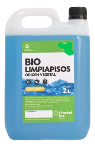 Limpia Piso 2 Lts- Biodegradable- Tienda Nagima Vegana