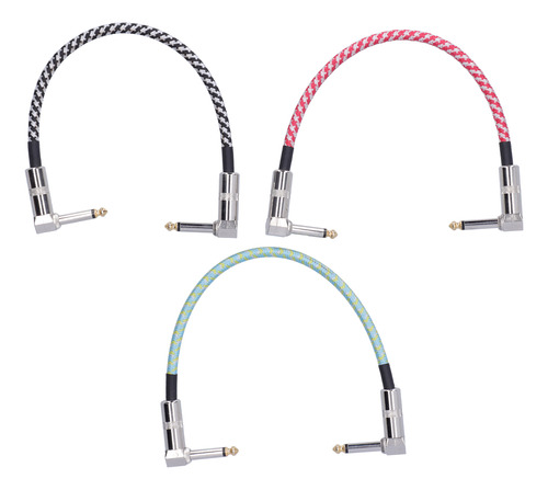 Cables Para Pedales De Efectos De Guitarra, 3 Piezas, Conect