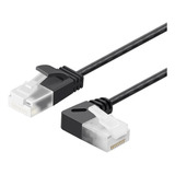 Cabo Ethernet Cat6 Ultra Slim Rj45 4 Ângulos Utp Cabine De R