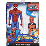 Spiderman Blast Gear Figura Lanzador Hasbro-accesorios 31cms