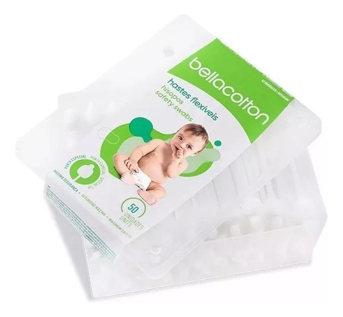 Cotonete Para Bebês Bellacotton Higiene Atacado 7 Pacotes