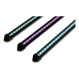 03 Luminárias Led Cores 40cm P/ Aquário Marinho Ou Plantado