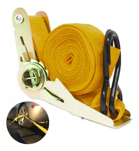 1 Tensor De Carga Con Cinta Plana Ajustables