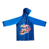  Piloto Para Lluvia Hot Wheels  Infantil Impermeable Wabro