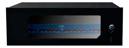 Caixa Organizador Rack Dvr Cftv 3u X 350 Mm Rede Utp Preto