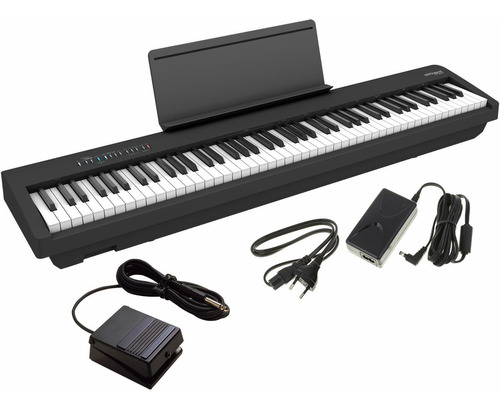 Piano Digital Roland Fp30x Bk Preto 88 Teclas Loja Oficial