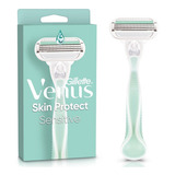 Maquina De Afeitar Venus Skin Protect Sensitive De 3 Hojas