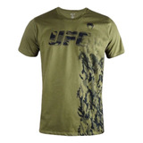 Remera Ufc Venum Authentic Fight Week Verde Khaki