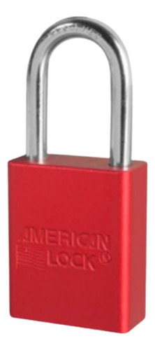 4 Candado Safety Rojo Al070 A1106red Master Lock