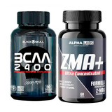 Kit Zma + Bcaa Aumento De Massa Magra E Disposição