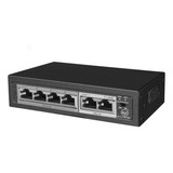 Switch 4 Puertos Poe + 2 Uplink Glc 10/100mbps Ethernet