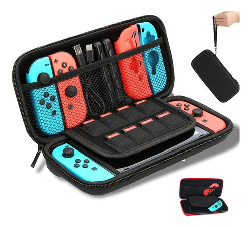 Estojo Bolsa Organizador Cabos Acessórios Nintendo Switch 